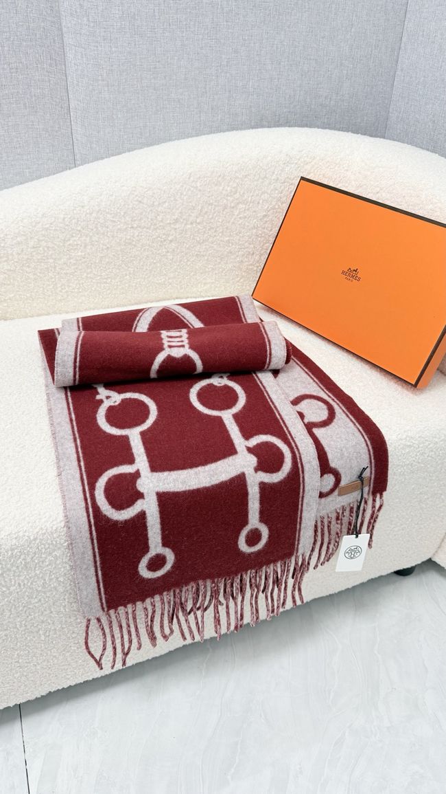 Hermes cashmere scarf H251526-3