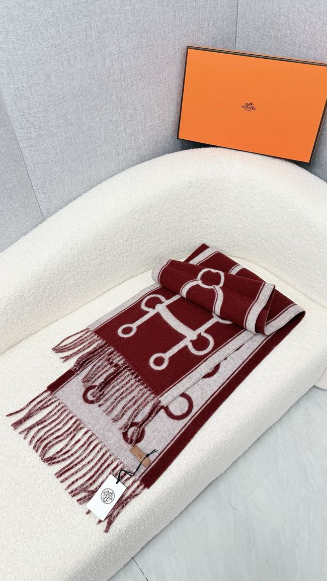 Hermes cashmere scarf H251526-3