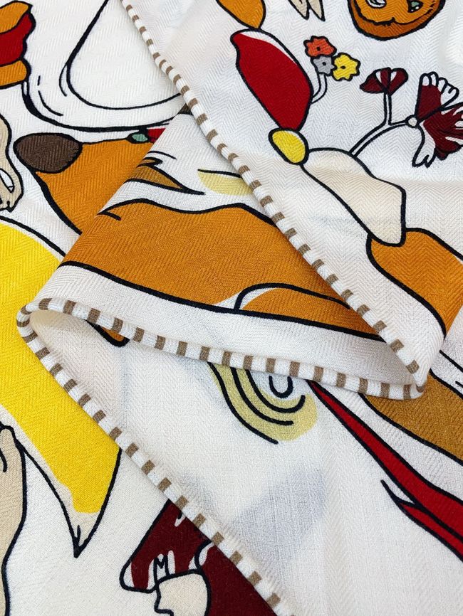 Hermes cashmere scarf H251527-2