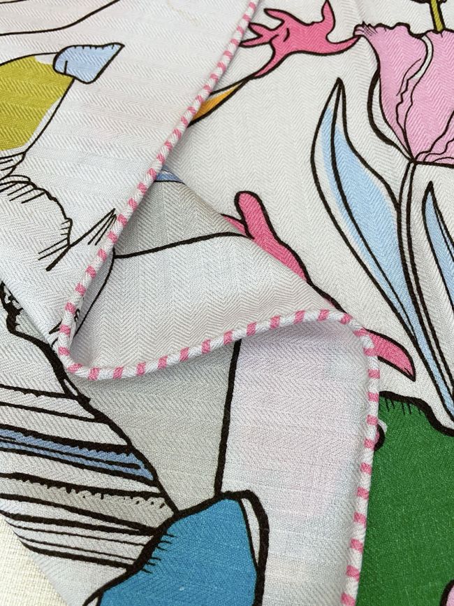 Hermes cashmere scarf H251527-3