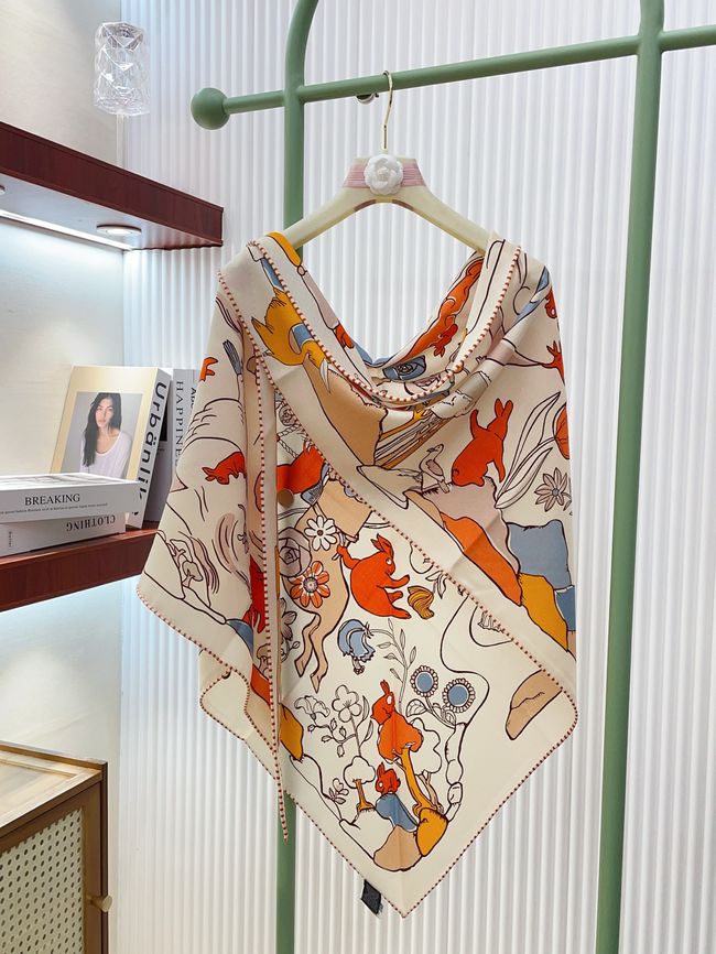 Hermes cashmere scarf H251527-4