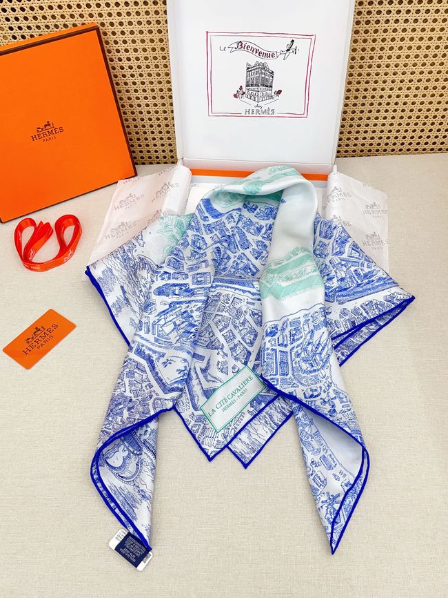 Hermes cashmere scarf H251530-4