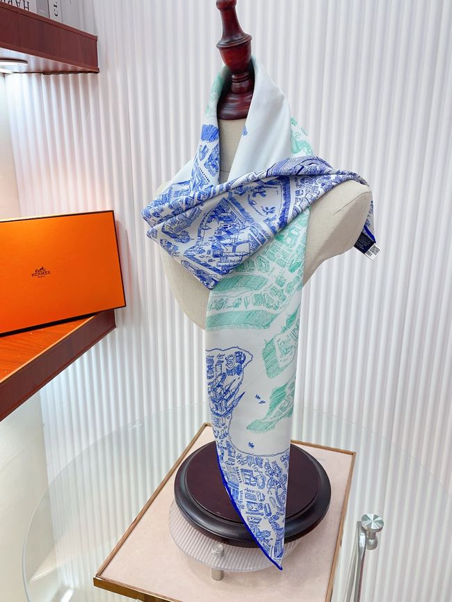 Hermes cashmere scarf H251530-4