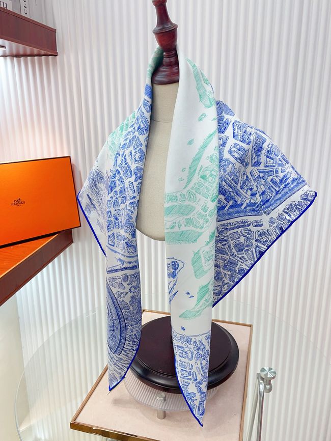 Hermes cashmere scarf H251530-4