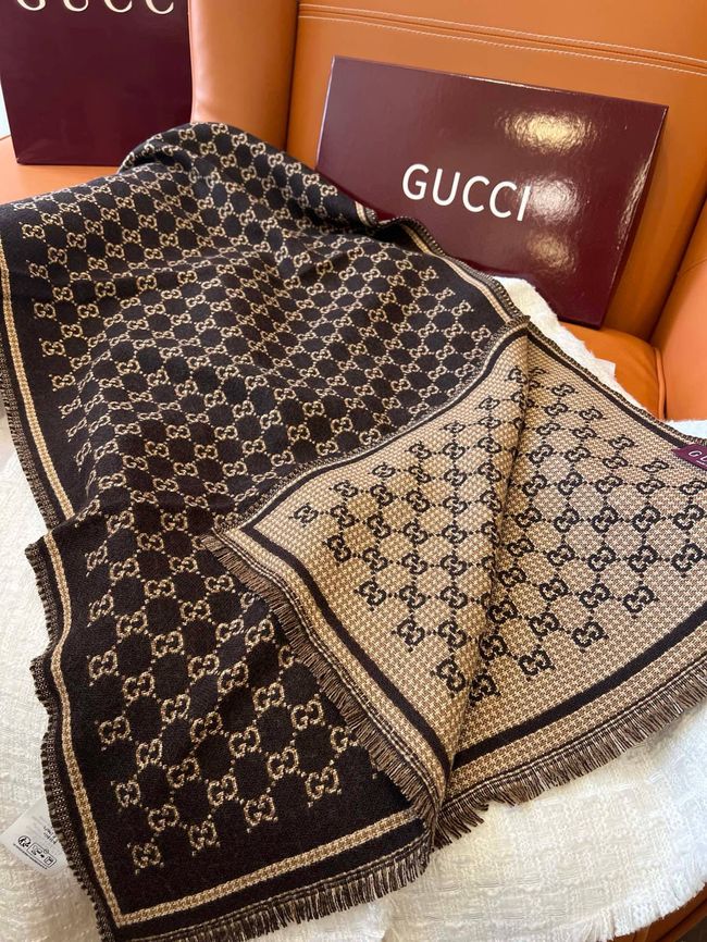 Gucci cashmere scarf 873732-2