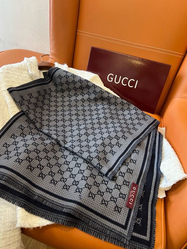 Gucci cashmere scarf 873732-3