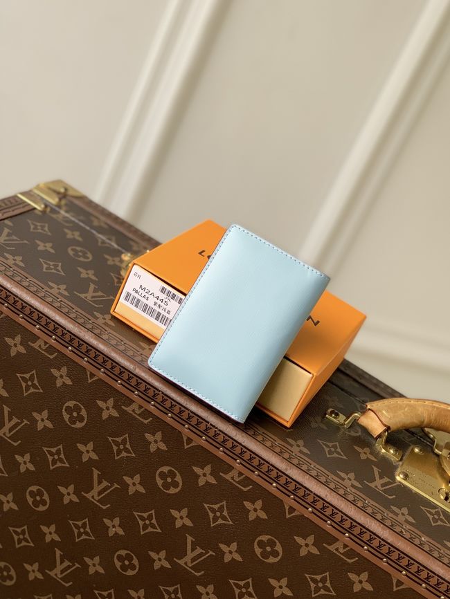 Louis Vuitton Pocket Organizer M29276 light blue