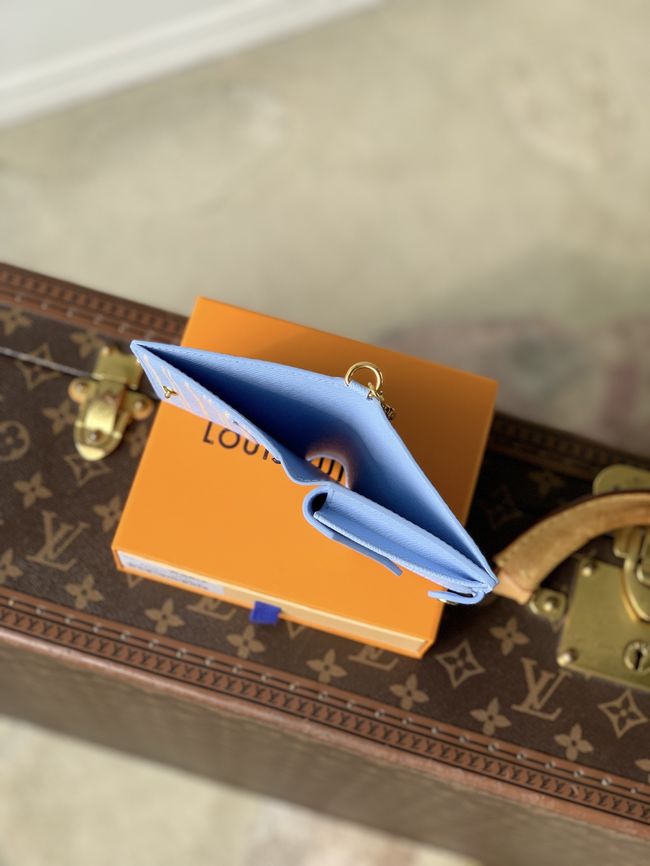 Louis vuitton Lisa Wallet M29791 light blue