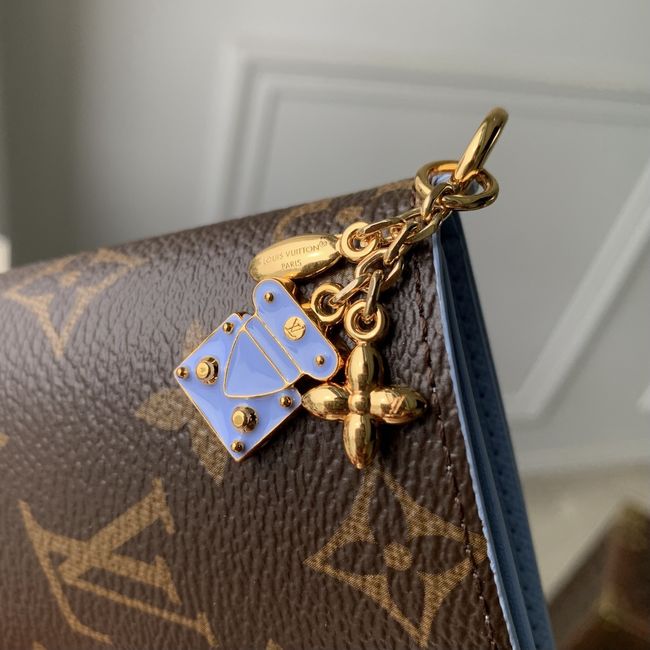 Louis vuitton Lisa Wallet M29791 light blue
