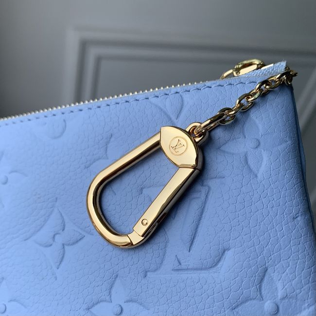 Louis Vuitton Key Pouch S M29816 Bleu Iris