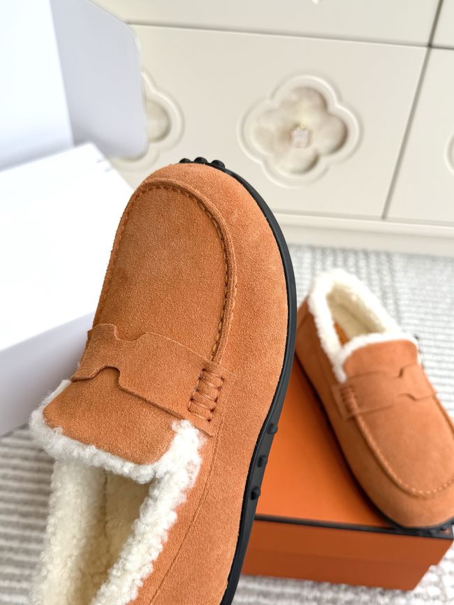 Hermes Lazy loafers H26125-6