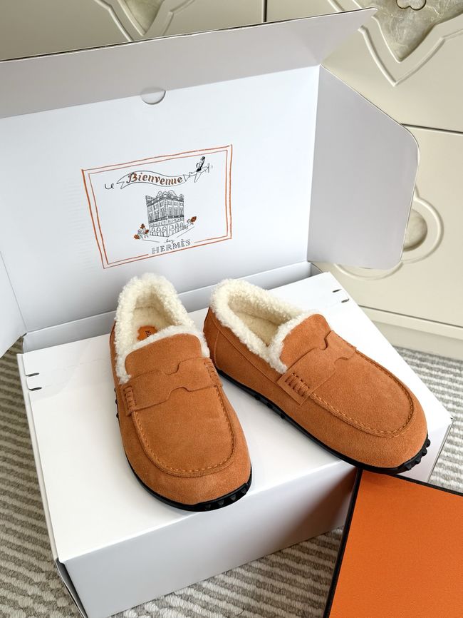 Hermes Lazy loafers H26125-6