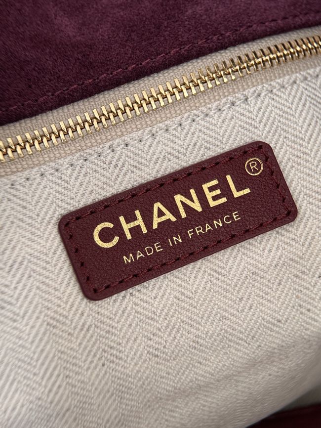 Chanel Shopping Bag AS6475 Burgundy