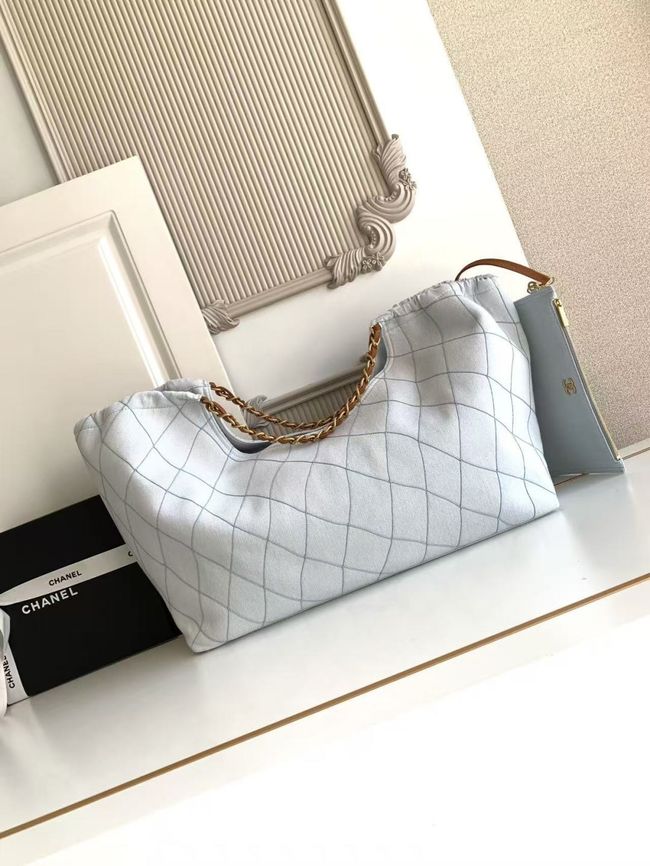 Chanel Shopping Bag AS6475 sky Blue
