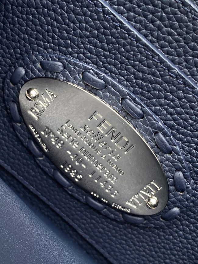 FENDI Peekaboo ISeeU Petite bag 8BN335A dark blue
