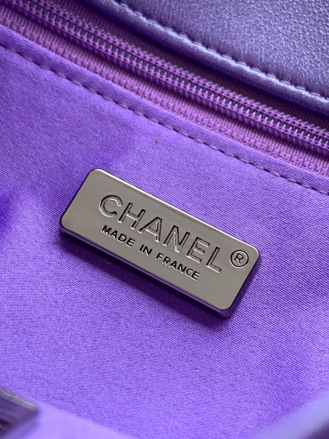 Chanel Small Flap Bag 6171 Purple
