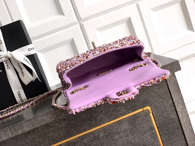 Chanel Small Flap Bag 6171 Light purple