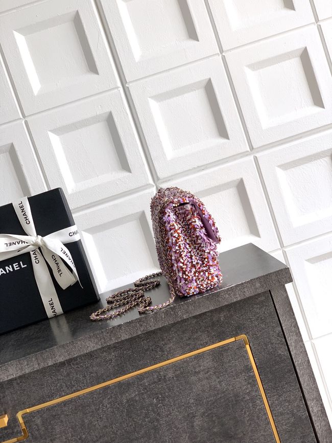 Chanel Small Flap Bag 6171 Light purple
