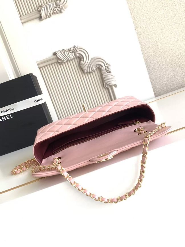 Chanel Flap Bag Lambskin AS6568 pink