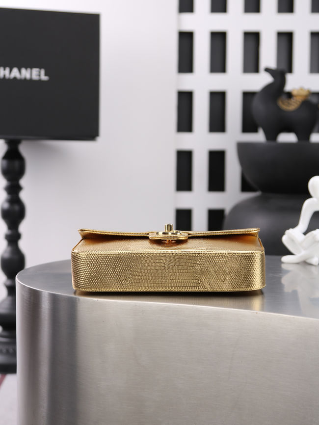 Chanel Mini Flap Bag AS6430 Gold Chanel Mini Flap Bag AS6430 Gold