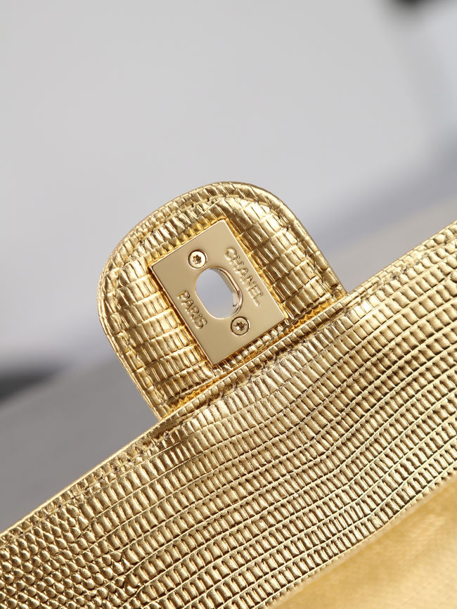 Chanel Mini Flap Bag AS6430 Gold Chanel Mini Flap Bag AS6430 Gold