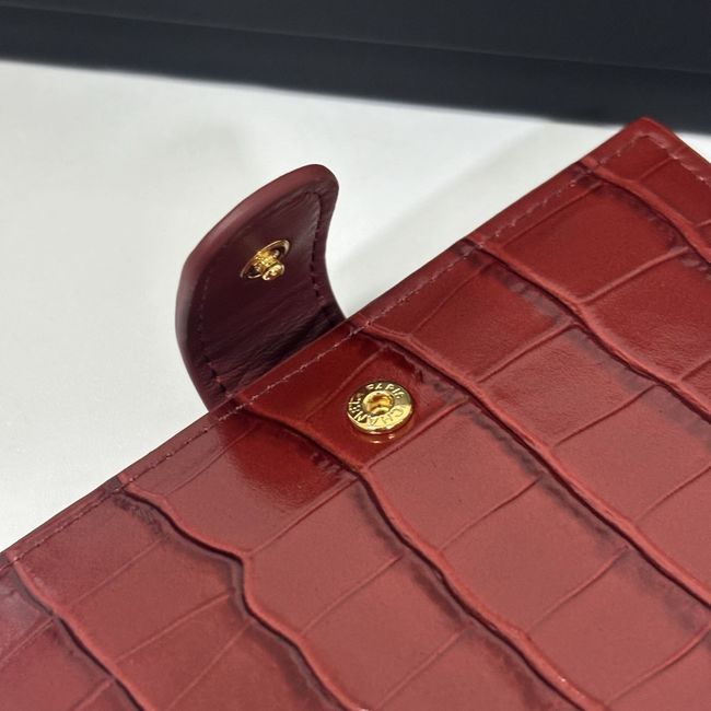 Chanel Passport Holder AP5193 Burgundy Chanel Passport Holder AP5193 Burgundy