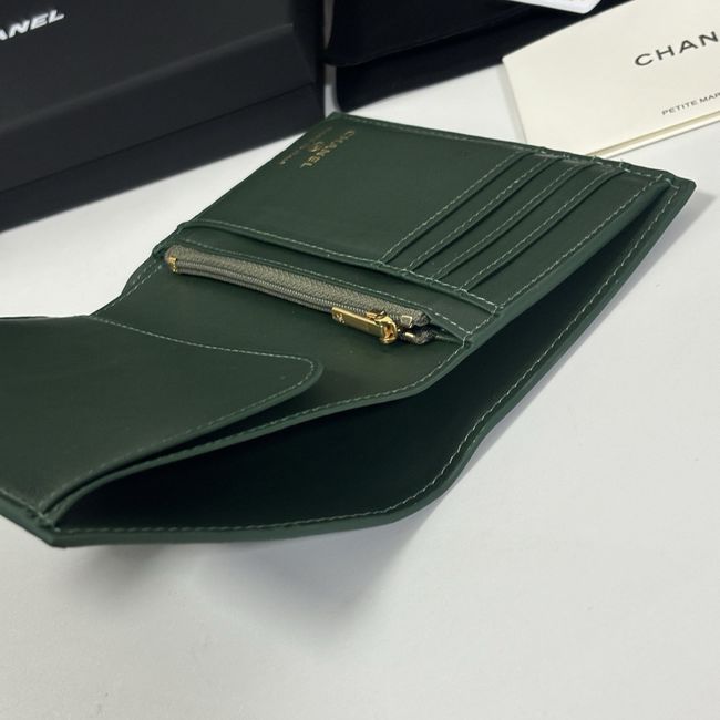 Chanel Passport Holder AP5193 green Chanel Passport Holder AP5193 green
