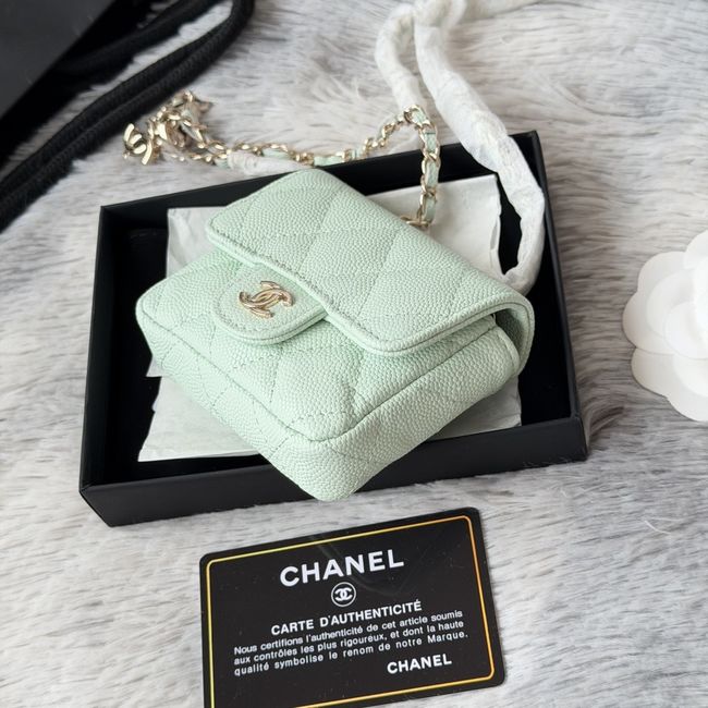 Chanel Wallet on Chain AP2401 Minty Chanel Wallet on Chain AP2401 Minty
