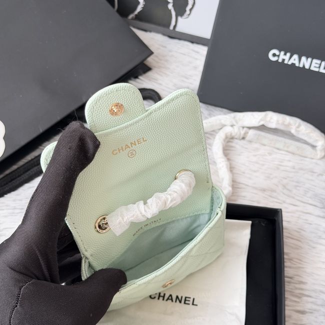 Chanel Wallet on Chain AP2401 Minty Chanel Wallet on Chain AP2401 Minty