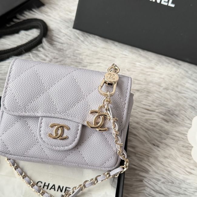 Chanel Wallet on Chain AP2401 light gray Chanel Wallet on Chain AP2401 light gray