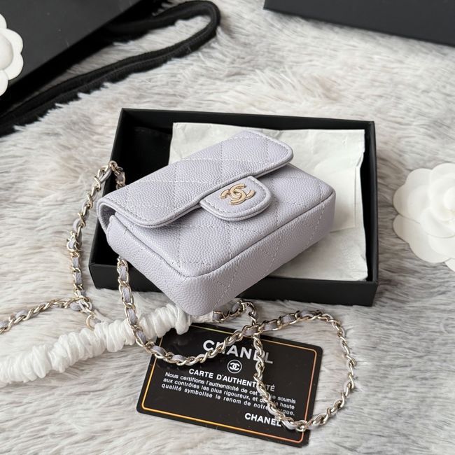 Chanel Wallet on Chain AP2401 light gray Chanel Wallet on Chain AP2401 light gray