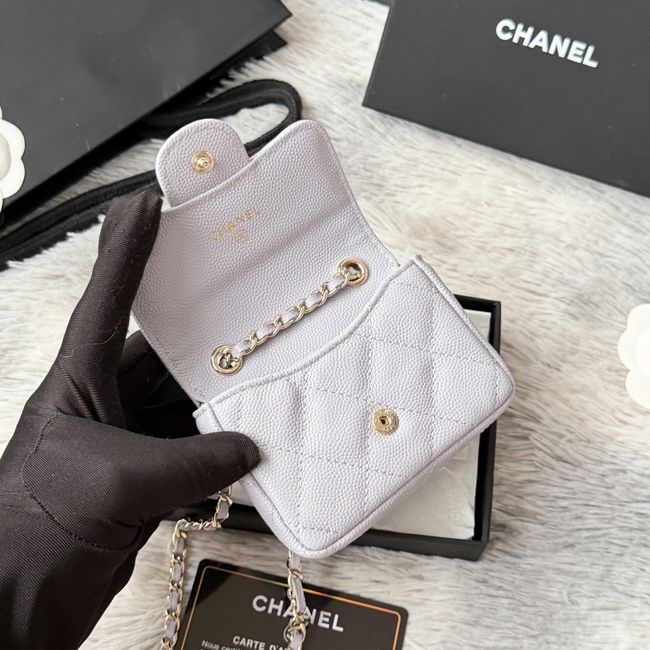 Chanel Wallet on Chain AP2401 light gray Chanel Wallet on Chain AP2401 light gray