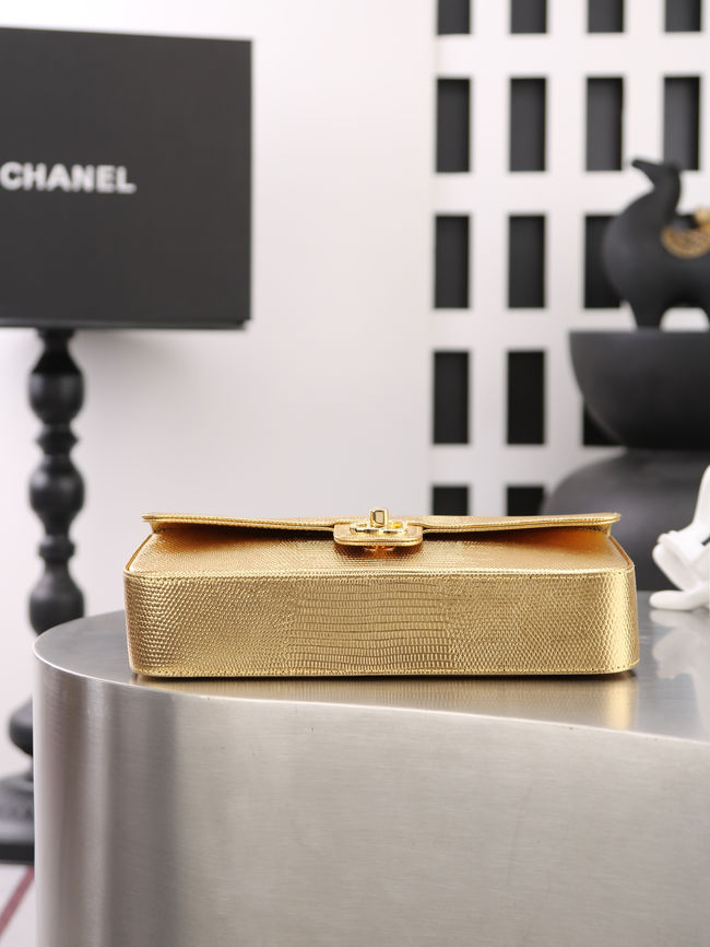 Chanel small Flap Bag AS6568 Gold Chanel small Flap Bag AS6568 Gold