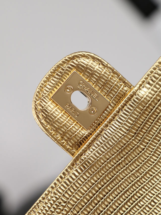 Chanel small Flap Bag AS6568 Gold Chanel small Flap Bag AS6568 Gold
