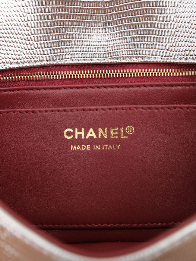 Chanel small Flap Bag AS6568 Silvery Chanel small Flap Bag AS6568 Silvery
