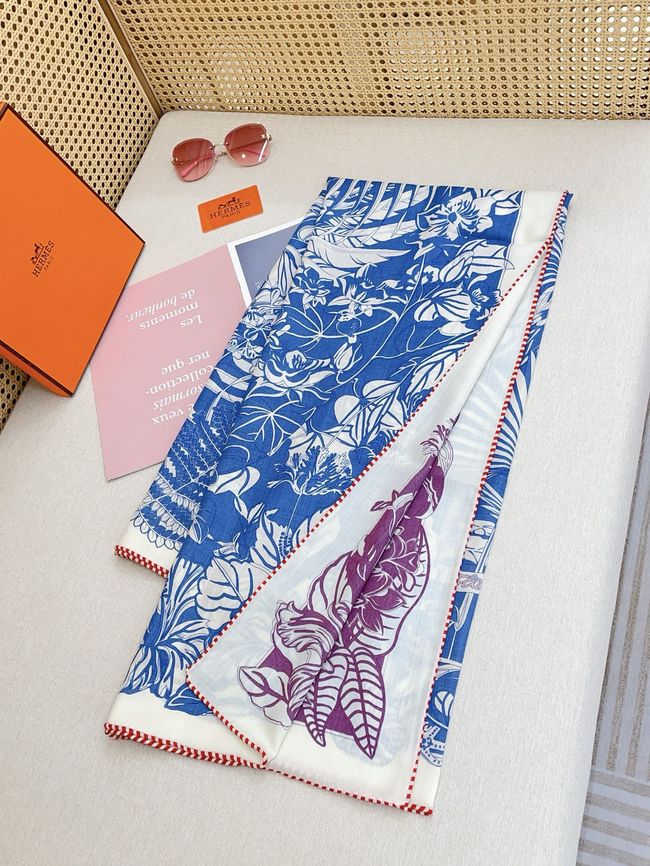 Hermes cashmere Shawl H36117-2