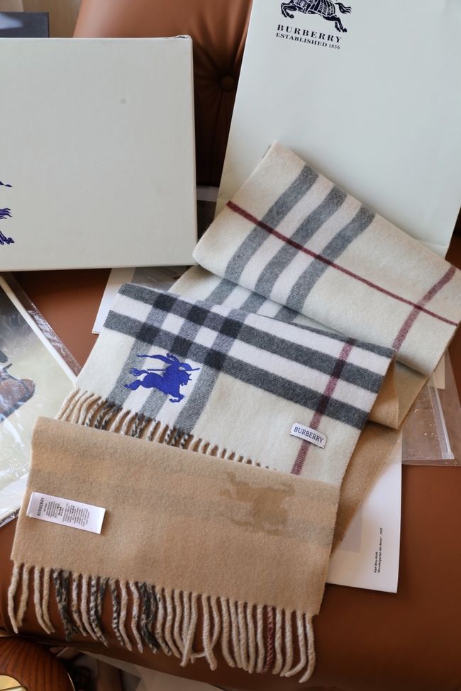 Burberry cashmere scarf BU0031-2