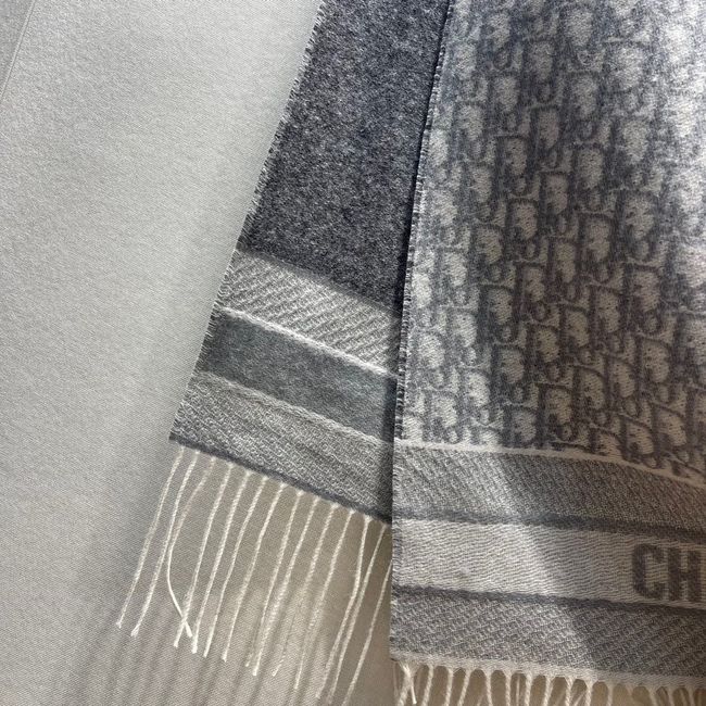 Dior Oblique Scarf Cashmere 9I093-2