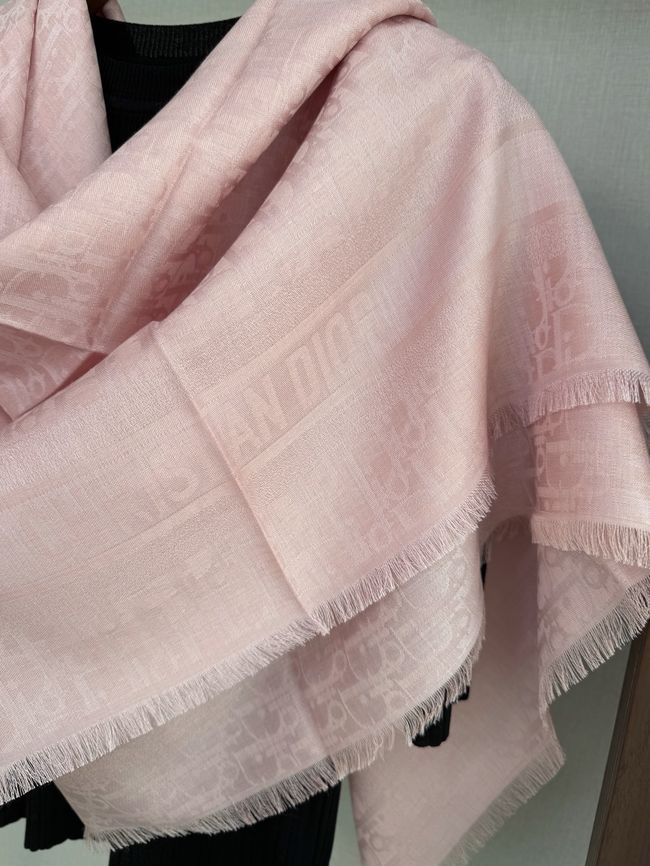 Dior Oblique Shawl Wool and Silk Jacquard I1058-4