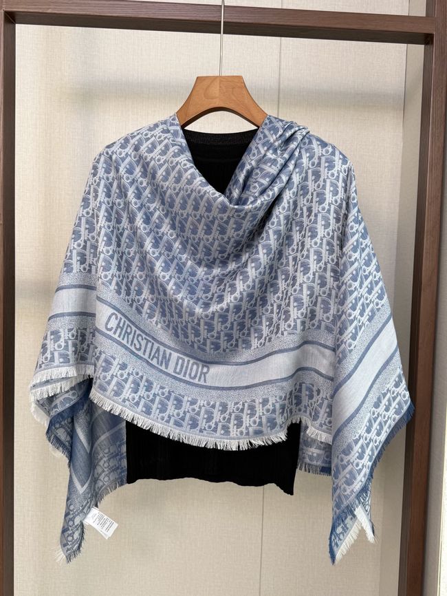 Dior Oblique Shawl Wool and Silk Jacquard I1058-8
