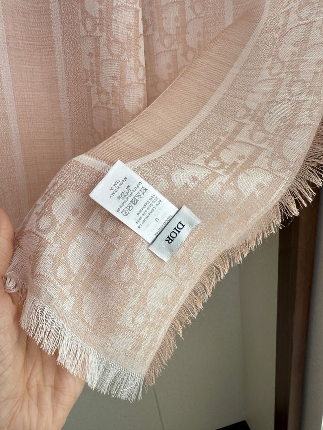 Dior Oblique Shawl Wool and Silk Jacquard I1058-9