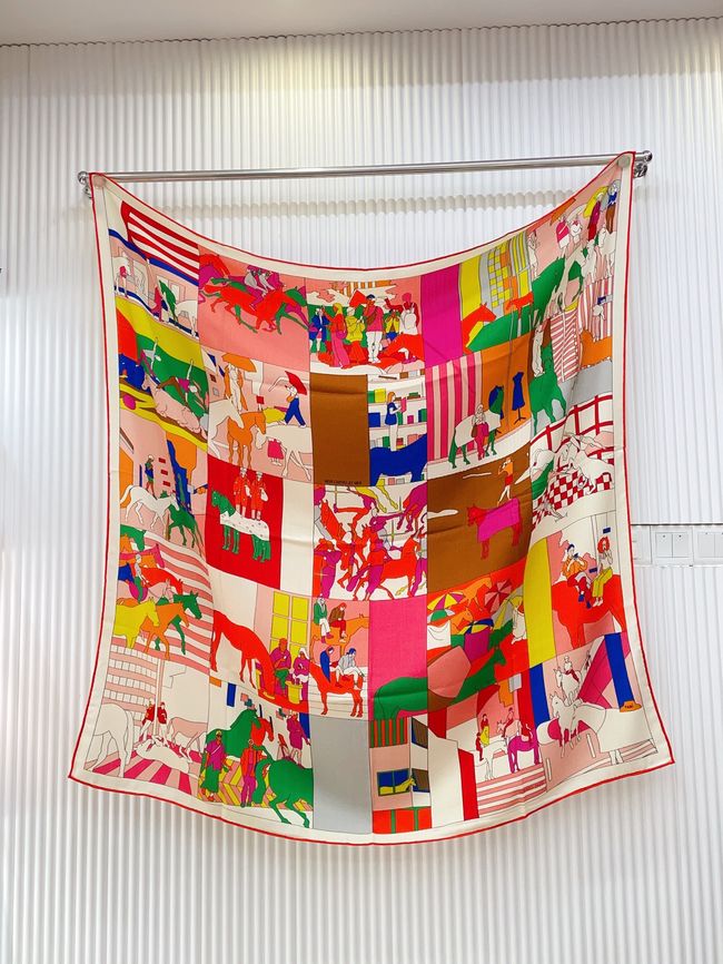 Hermes cashmere Shawl H36119-3