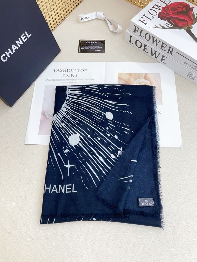 Chanel cashmere scarf AAC489-1