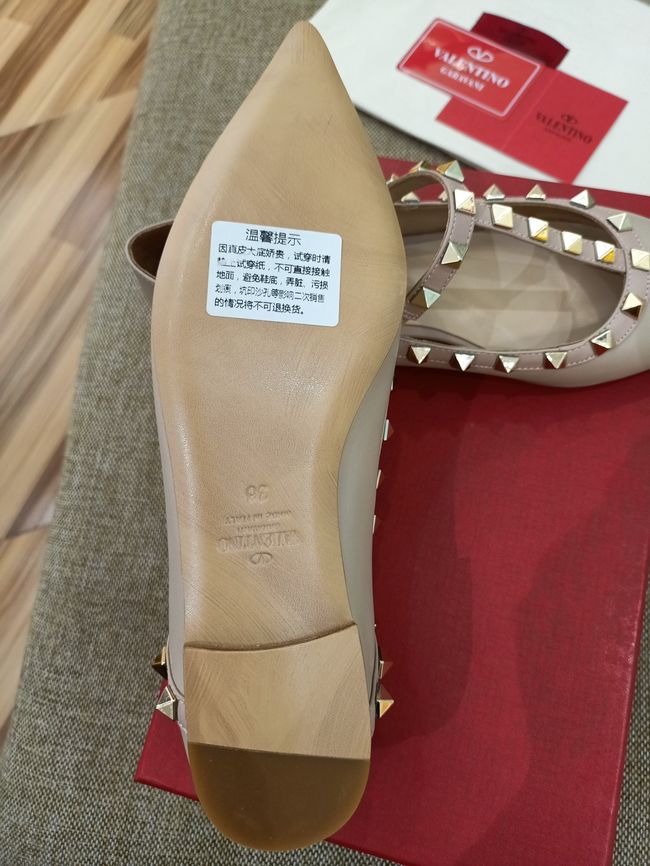 Valentino ROCKSTUD patent leather studded ballet flats WS0403V-3