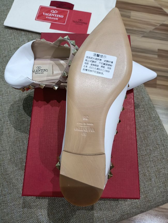 Valentino ROCKSTUD patent leather studded ballet flats WS0403V-4