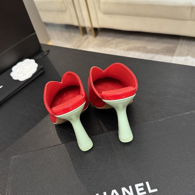 Chanel Mules Patent Calfskin G47606-7
