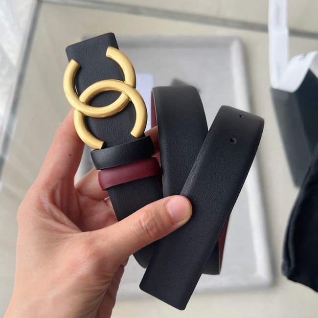 Chanel Leather belt 30MM ABH250-2