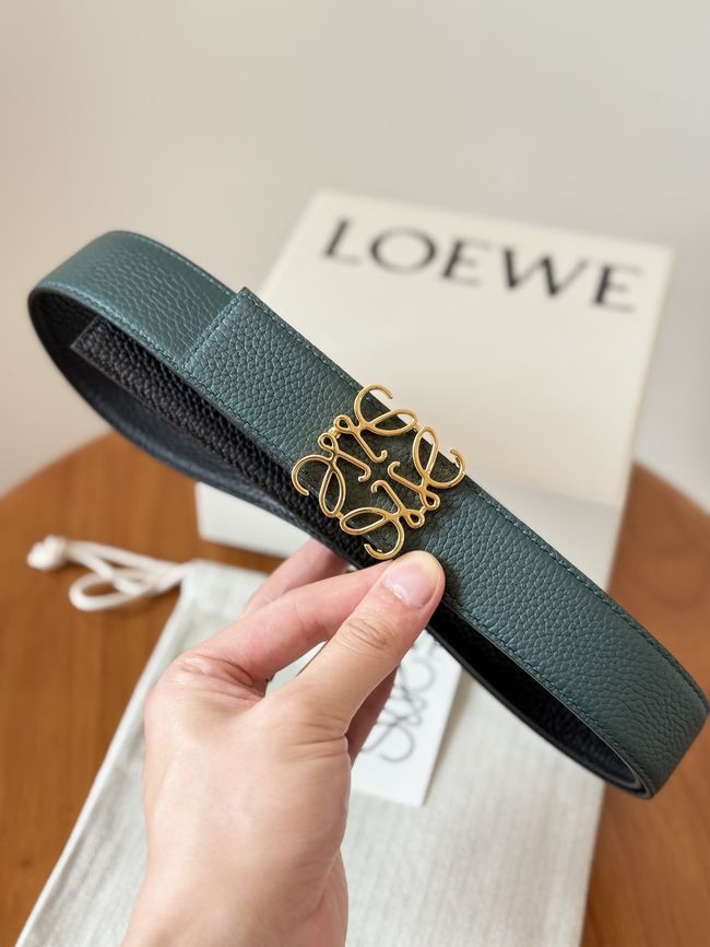 Loewe Cowhide Double-Sided Anagram Belt 35MM 26X03-5 Loewe Cowhide Double-Sided Anagram Belt 35MM 26X03-5