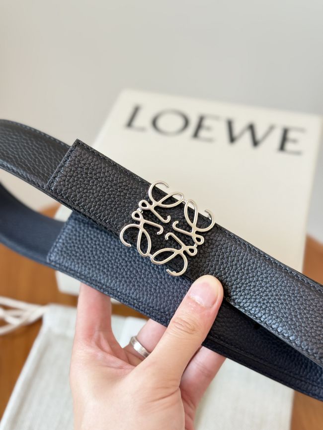 Loewe Cowhide Double-Sided Anagram Belt 35MM 26X03-8 Loewe Cowhide Double-Sided Anagram Belt 35MM 26X03-8