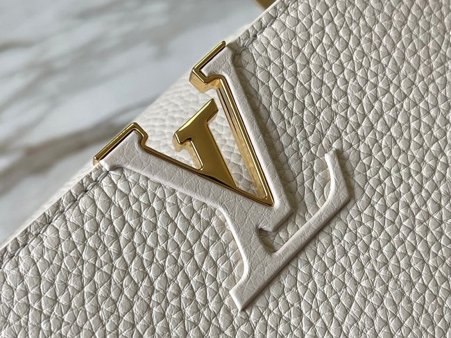Louis Vuitton Capucines BB M24978 Ivory Louis Vuitton Capucines BB M24978 Ivory